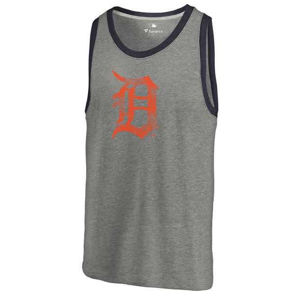 Detroit Tigers Distressed Team Tank Top - Ash,We sell and wholesale Detroit Tigers Distressed Team Tank Top - Ash on line form chian!